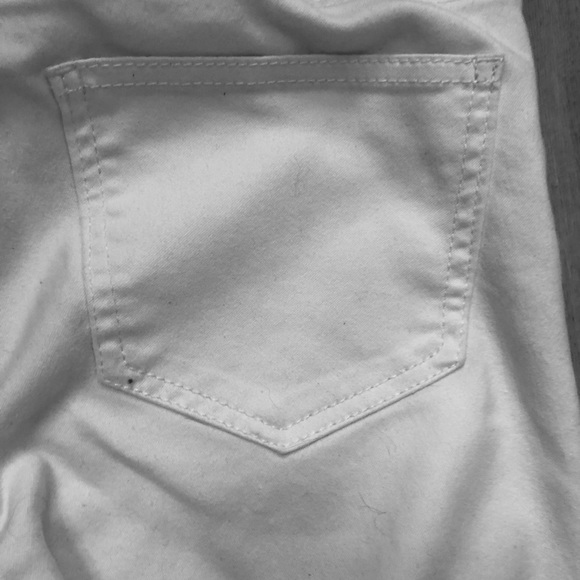 Women’s White Straight Leg Jeans Size 26 - Picture 5 of 6
